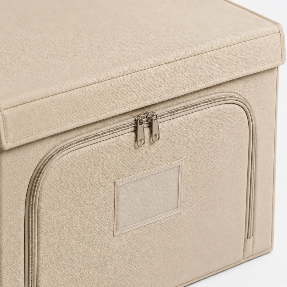 FABRIVANE Dual-Access Lidded Storage Bin