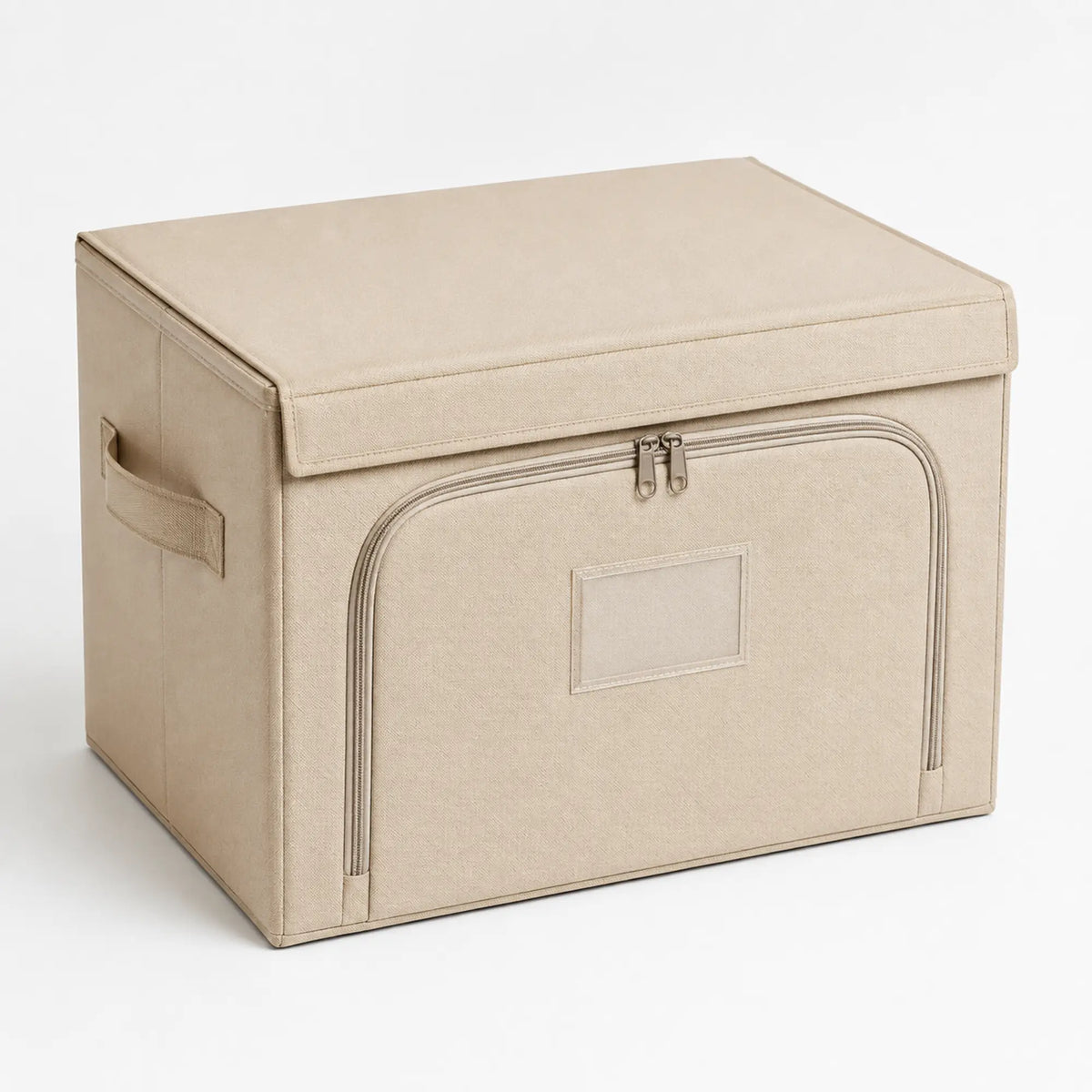 FABRIVANE Dual-Access Lidded Storage Bin