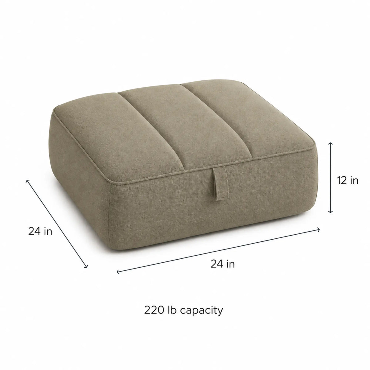 FABRIVANE Modular Floor Pouf